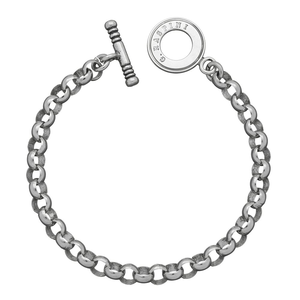 FIXED CHARMS BIG BASIC BRACELET צמיד כסף