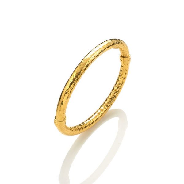 BANGLE SUPER BOWL SMALL GOLDEN צמיד כסף ציפוי זהב