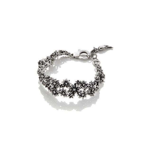 DAISIES MEDIUM BRACELET צמיד כסף