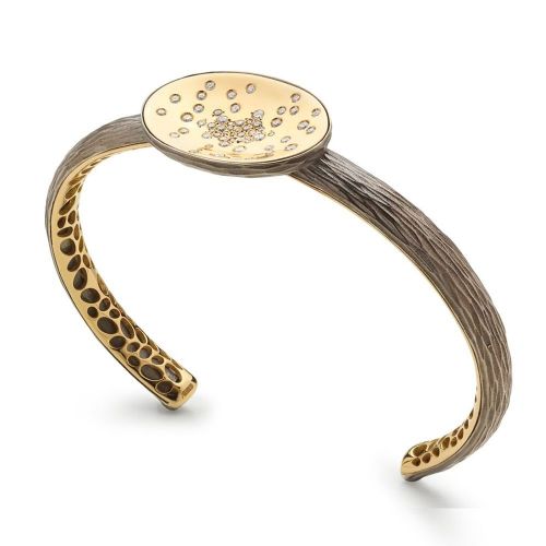 ETNA BRACELET צמיד זהב צהוב עם יהלומים