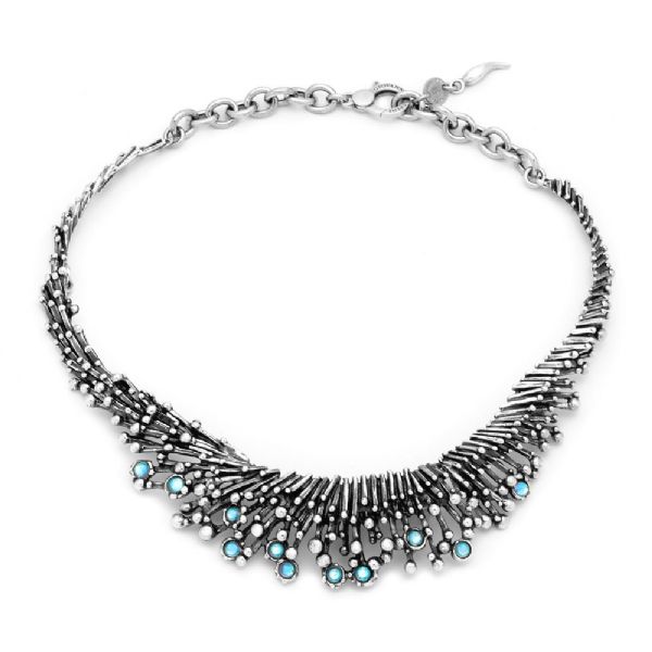 FIREWORKS NECKLACE שרשרת כסף