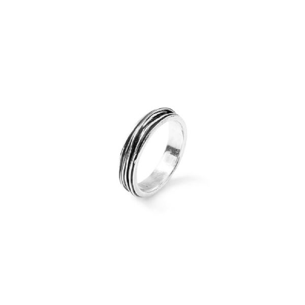 TWISTS SMALL RING טבעת כסף