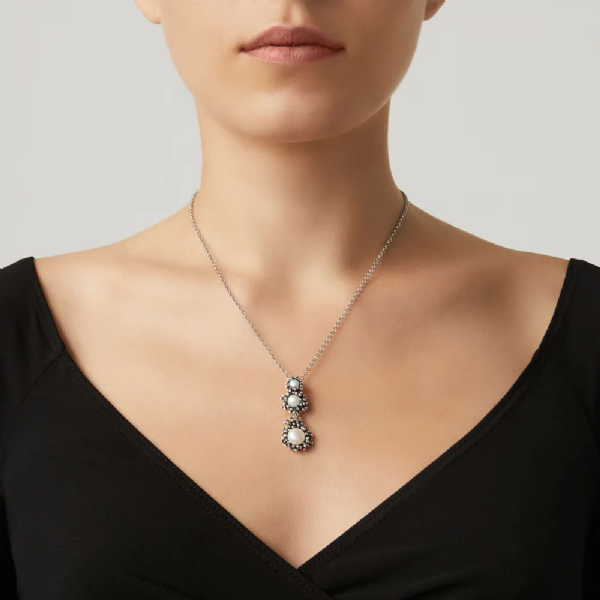 ANEMONE MINI PENDANT תליון כסף