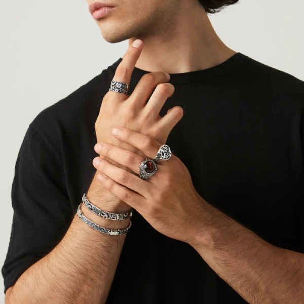 SCRATCH BRACELET צמיד כסף