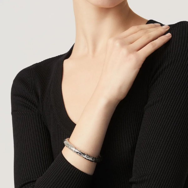 STONE MEDIUM BANGLE צמיד כסף
