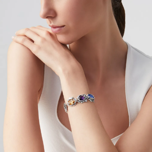 EDEN ANIMALIER BRACELET צמיד כסף