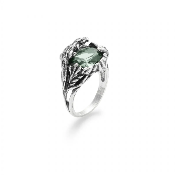 EDEN CROCODILE RING טבעת כסף