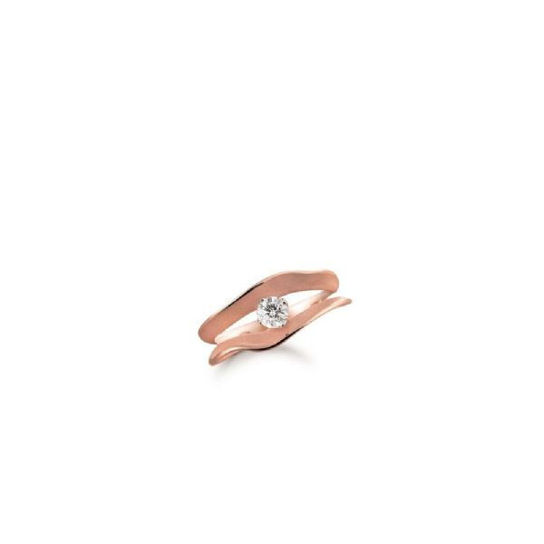 טבעת זהב צהוב עם יהלום RING DUNE ASSOLO GAN1424P 0.36ct