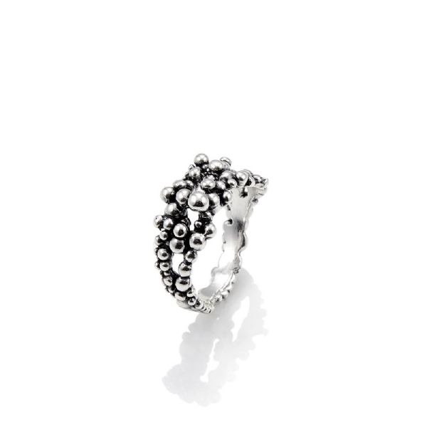PERLAGE SMALL RING טבעת כסף