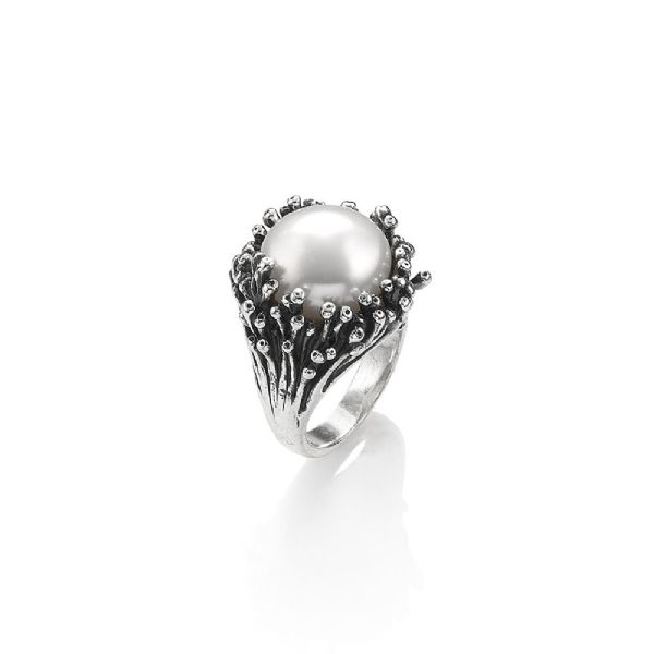 ANEMONE RING טבעת כסף