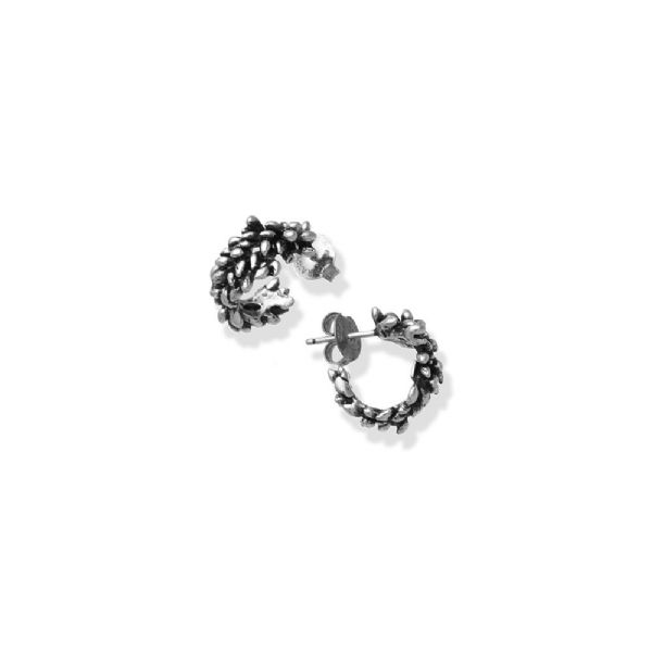 BERRIES SMALL EARRINGS עגילים כסף