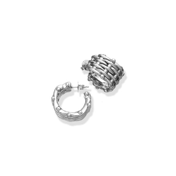 PARIS SMALL EARRINGS עגילים כסף