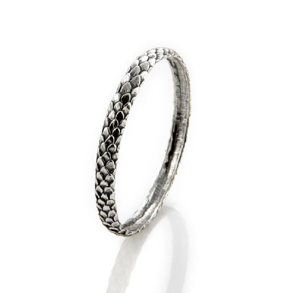 SMALL SNAKE BANGLE צמיד כסף