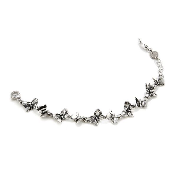 MINI BUTTERFLIES BRACELET צמיד כסף
