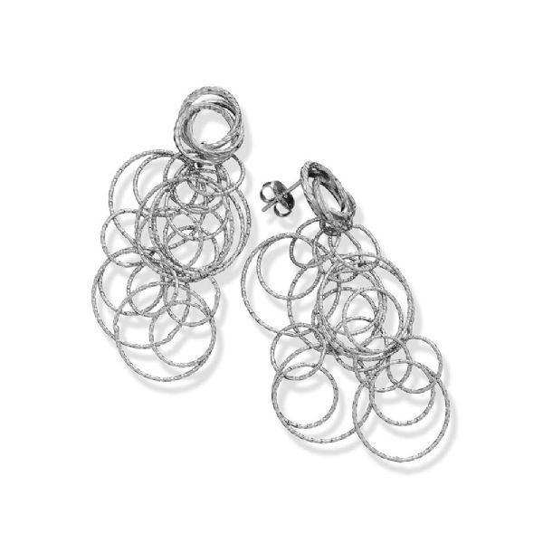 BUBBLES EARRINGS עגילים כסף
