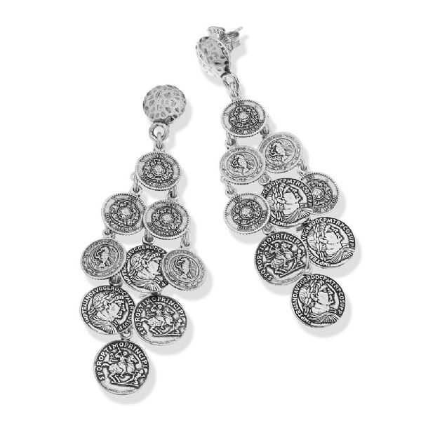 COINS EARRINGS עגילים כסף