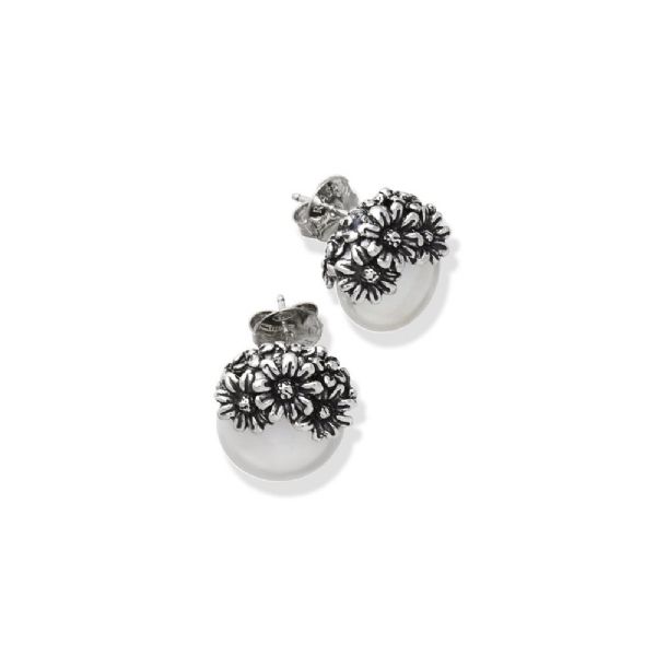 TAHITI DAISIES EARRINGS עגילים כסף