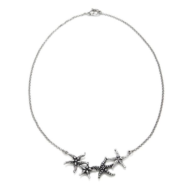 SEA STARS SWING NECKLACE שרשרת כסף
