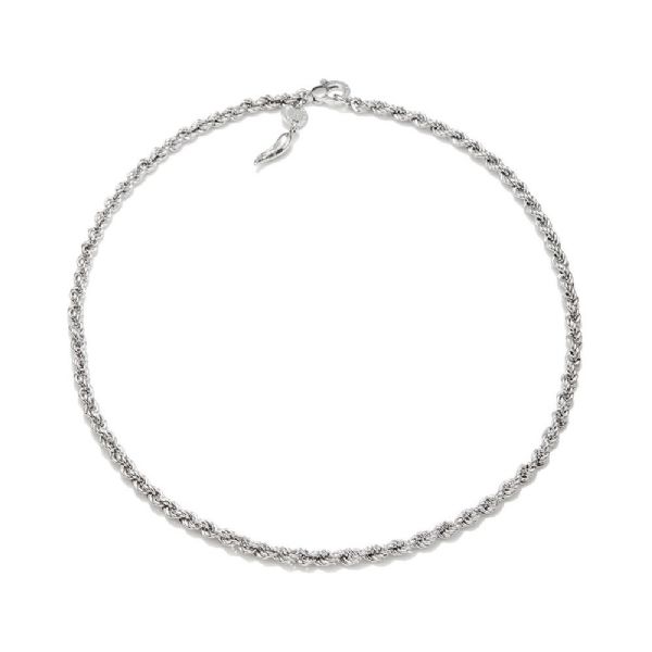 MINI TORCHON NECKLACE שרשרת כסף