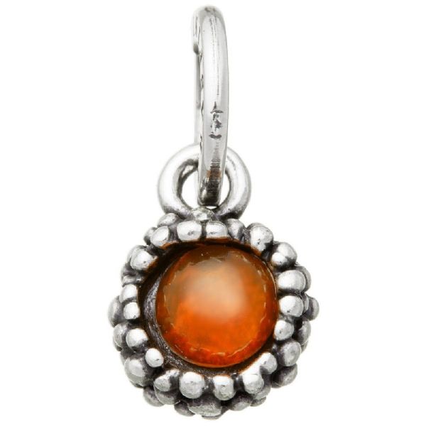 CARNELIAN PERLAGE CHARM
