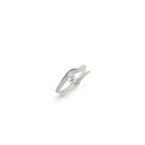 DUNE ASSOLO WHITE 0.32 ct RING טבעת זהב לבן עם יהלום