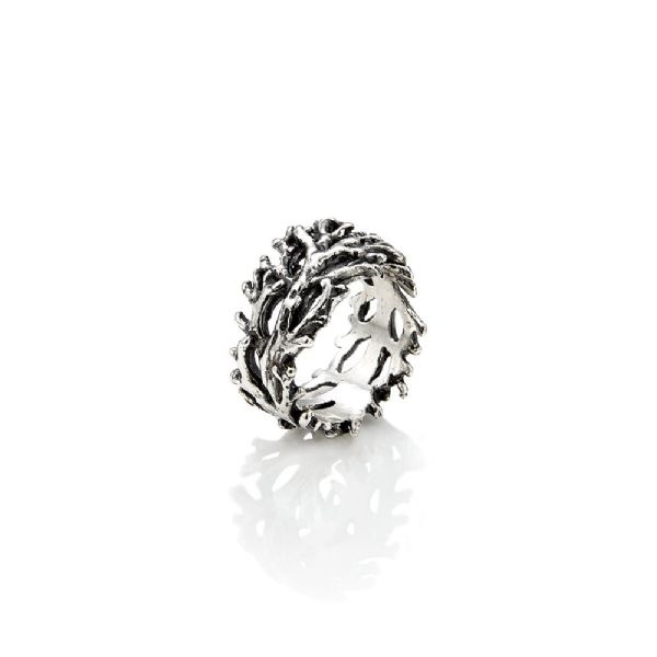 CORAL RING טבעת כסף