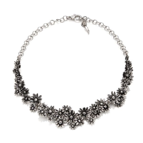 DAISIES NECKLACE שרשרת כסף