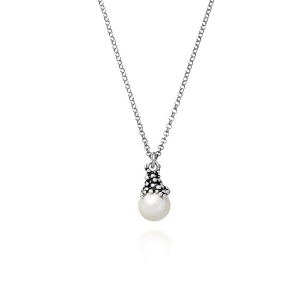 PERLAGE DROP PENDANT תליון כסף