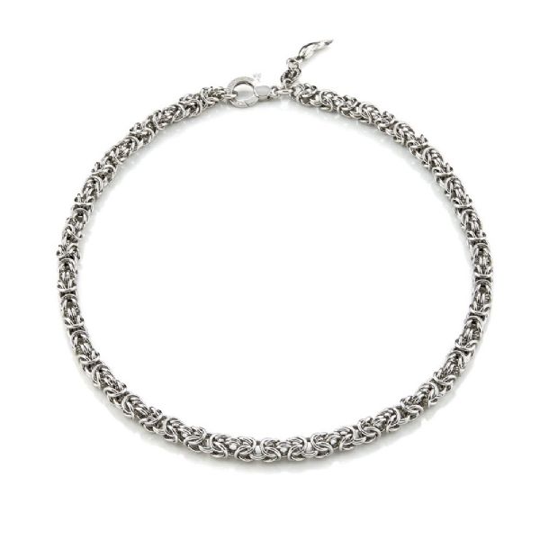 MINI BYZANTINE STYLE NECKLACE שרשרת כסף