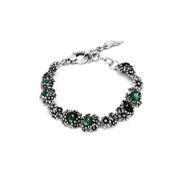 DAISIES GARDEN BRACELET צמיד כסף .