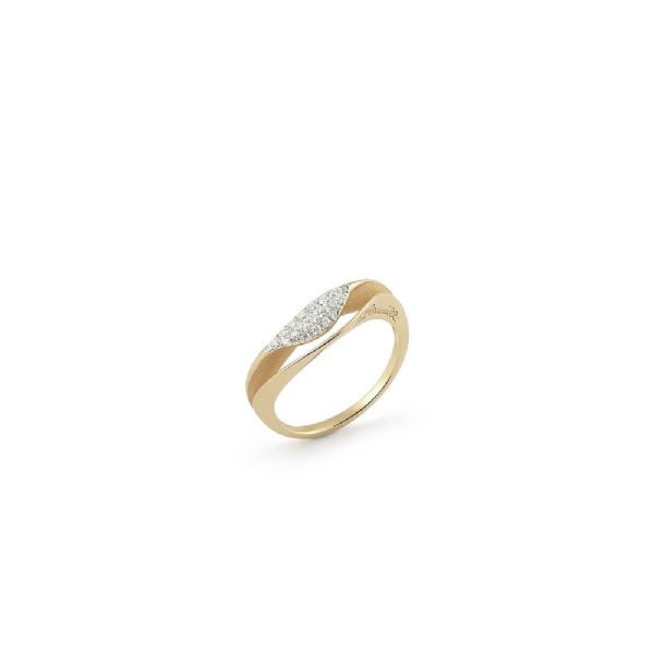 RING DUNE GOCCE GAN1488U טבעת זהב צהוב עם יהלומים