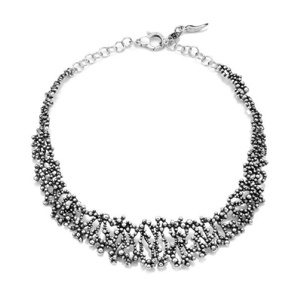 PERLAGE NECKLACE שרשרת כסף