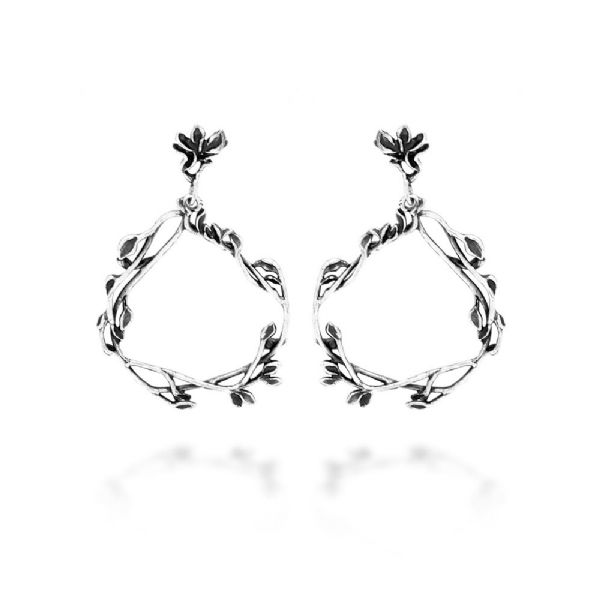 TREE OF LIFE EARRINGS עגילים כסף