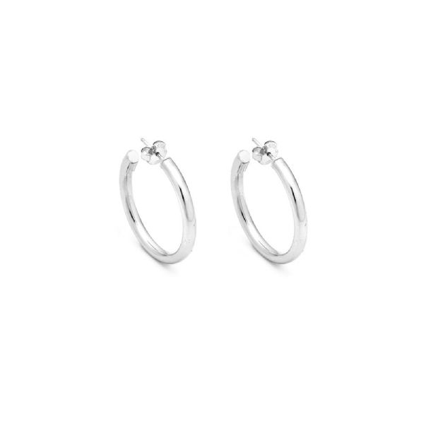 SILK SMALL EARRINGS עגילים כסף