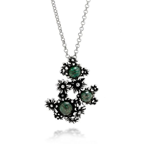 DAISIES GARDEN NEKLACE תליון כסף