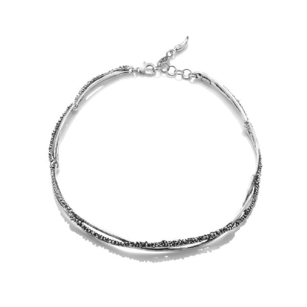 PETIT PERLAGE NECKLACE שרשרת כסף