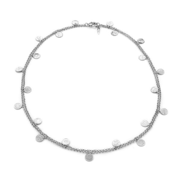 COINS NECKLACE/BRACELET שרשרת כסף