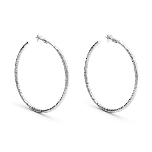ROCK LIGHT MAXI EARRINGS עגילים כסף