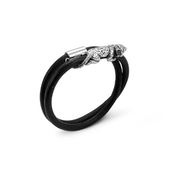 LEOPARD JASON BRACELET צמיד כסף