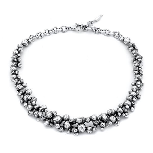 BUBBLES NECKLACE שרשרת כסף
