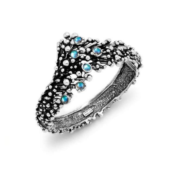 FIREWORKS BANGLE BRACELET צמיד כסף