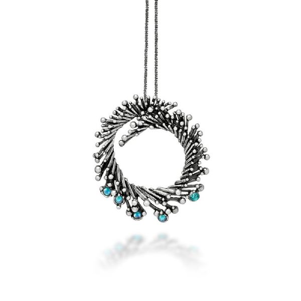 FIREWORKS PENDANT שרשרת כסף