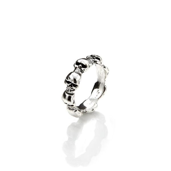 SKULLS RING טבעת כסף