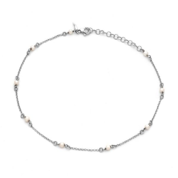 JOY PEARL NECKLACE שרשרת כסף