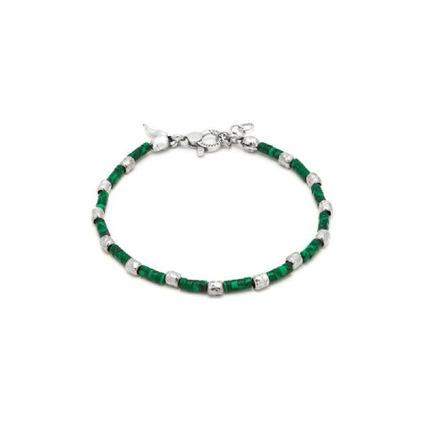 MALACHITE TANGO BRACELET צמיד כסף