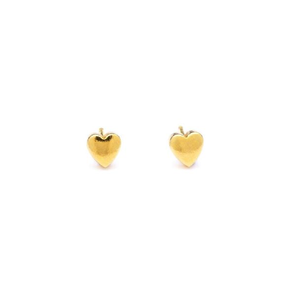 HEART MINI EARRINGS עגילים כסף