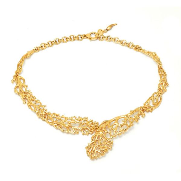 CORAL NECKLACE שרשרת כסף