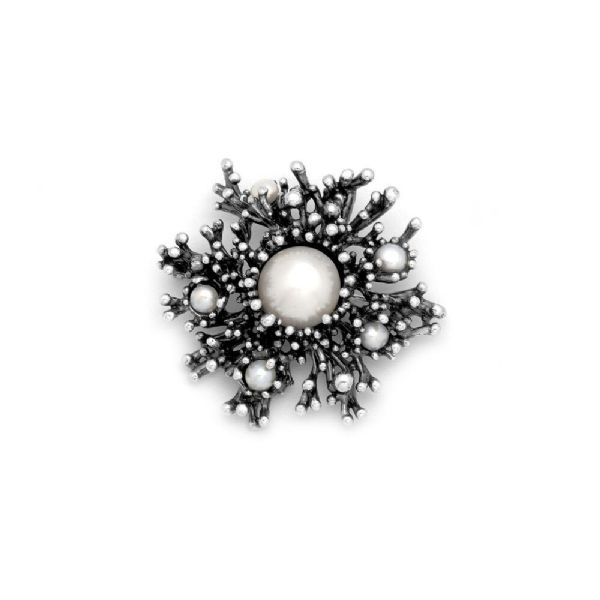 ANEMONE BROOCH סיכה כסף