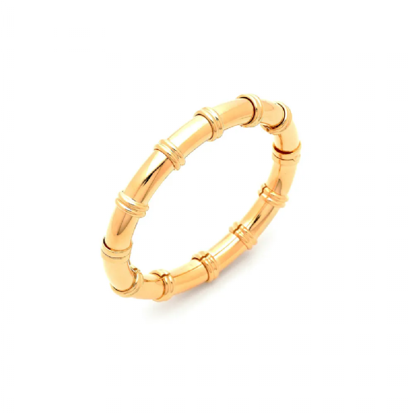 JACKIE BANGLE IN GOLD-PLATED צמיד כסף