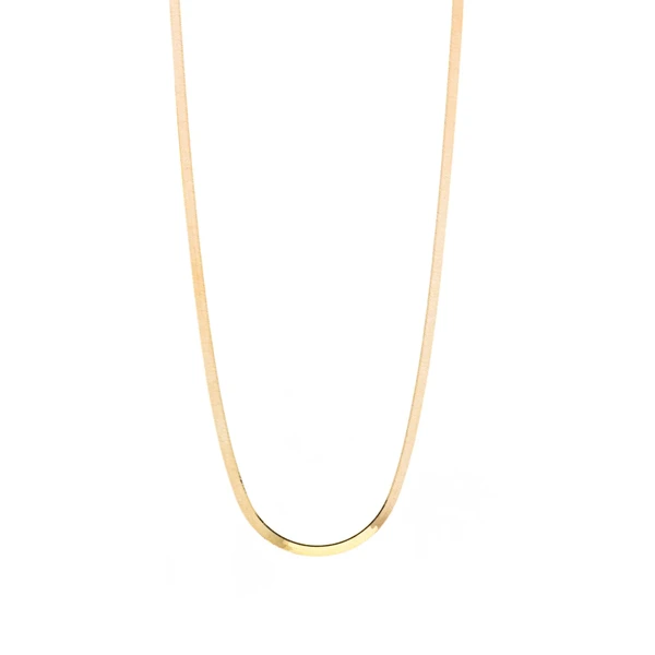 Gold Omega Necklace שרשרת זהב צהוב